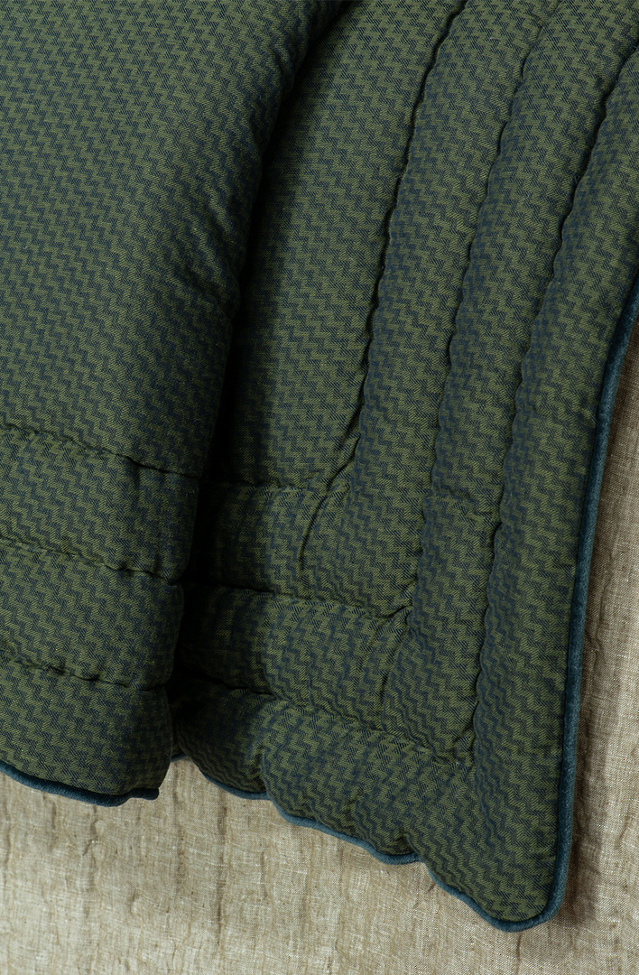 Bianca Lorenne Tobiishi Spruce Comforter | Luxury Cotton Comforter NZ image 2